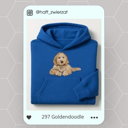 Koszulka/bluza z haftem Goldendoodle. Gotowy wzór 297