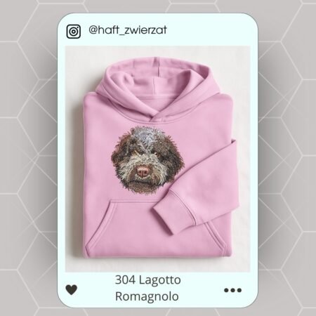 Koszulka/bluza z haftem Lagotto Romagnolo. Gotowy wzór 304