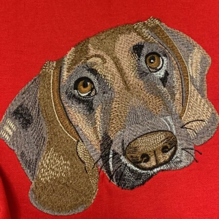 Koszulka/bluza z haftem Posokowca bawarskiego. Gotowy wzór 3221