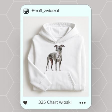 Koszulka/bluza z haftem Charta włoskiego. Gotowy wzór 325